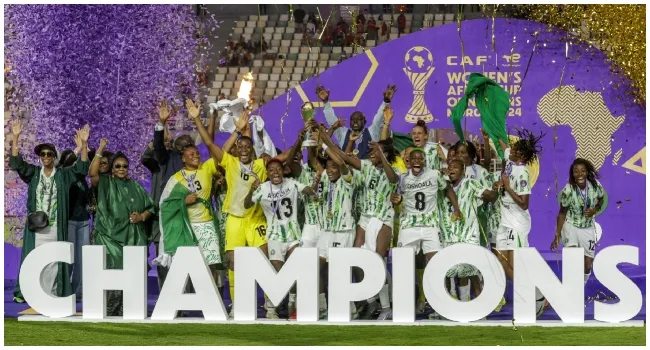 Super Falcons Secure 10th WAFCON Title in Epic 3-2 Victory Over Morocco