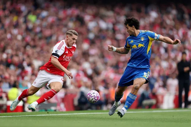 Gyokeres Scores Twice in Stunning Arsenal Debut as Gunners Dominate Leeds 5-0 3 Gyokeres Scores Twice in Stunning Arsenal Debut as Gunners Dominate Leeds 5-0
