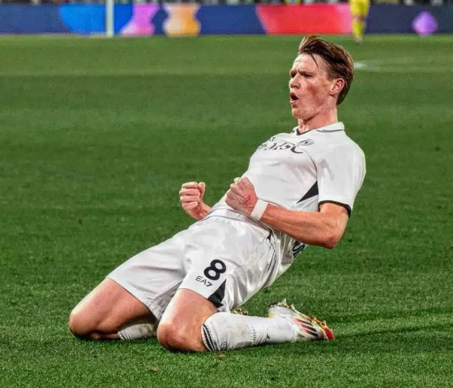 First game of the season, first goal for Ballon d’Or nominee Scott McTominay. 4 First game of the season, first goal for Ballon d’Or nominee Scott McTominay.