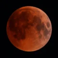 Blood moon total lunar eclipse
