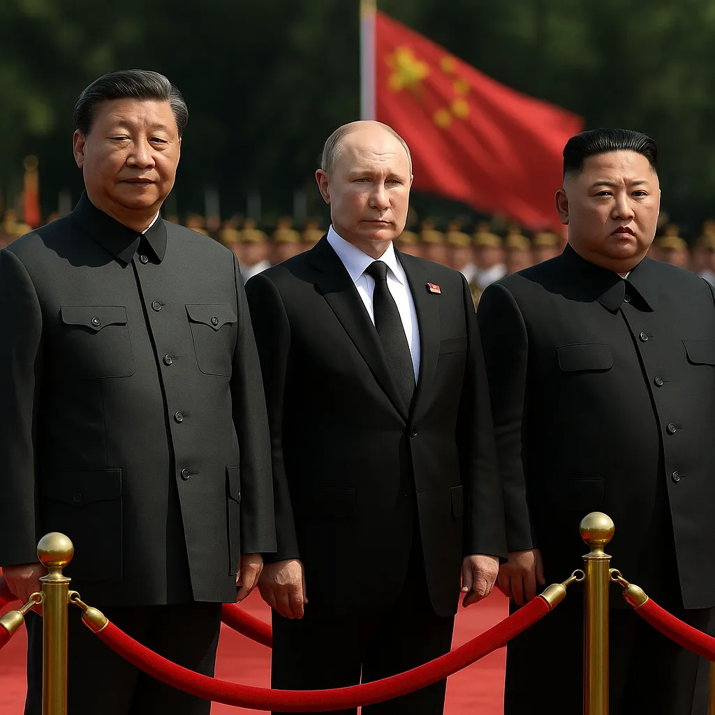 China’s Xi Leads Massive Military Parade with Putin and Kim Present