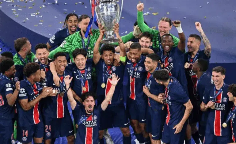 Paris Saint-Germain Crowned Best Team of 2025 at Ballon dOr Awards 6 Paris Saint-Germain Crowned Best Team of 2025 at Ballon d’Or Awards