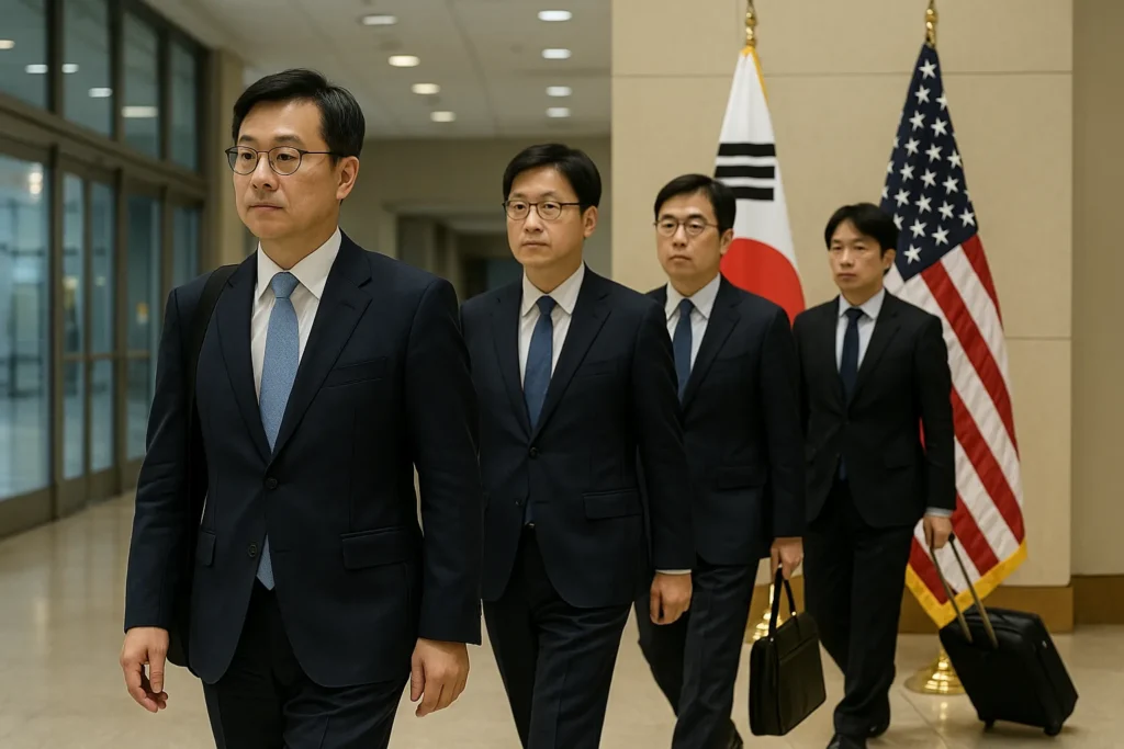 South Korea workers detained in US