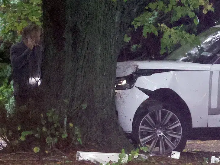 Alec Baldwin and Brother Survive SUV Crash into Tree in East Hampton 1 Alec Baldwin and Brother Survive SUV Crash into Tree in East Hampton