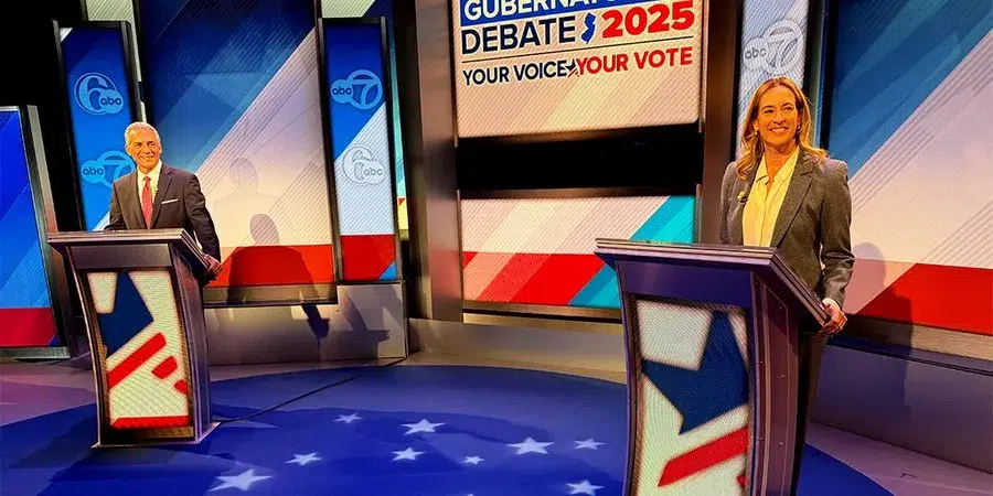 New Jersey Gubernatorial Debate Heats Up as Nominees Clash on Key Issues 1 Democrat Republican nominees in key race for governor blast each other on debate stage