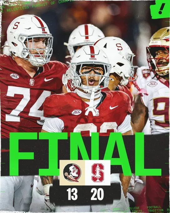 Florida State Falls to Stanford, Extending Road Struggles Against Power 4 Teams 1 Florida State Falls to Stanford, Extending Road Struggles Against Power 4 Teams