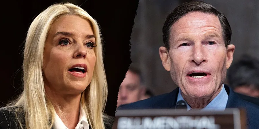 Pam Bondi Clashes with Sen. Blumenthal Over Military Record Allegations 1 Pam Bondi Clashes with Sen. Blumenthal Over Military Record Allegations