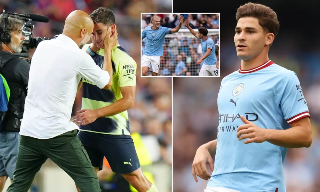 Pep Guardiola Praises Julián Álvarez as Top-Class Pointing to Move for a Great Club 14 Pep Guardiola Praises Julián Álvarez as Top-Class Pointing to Move for a Great Club