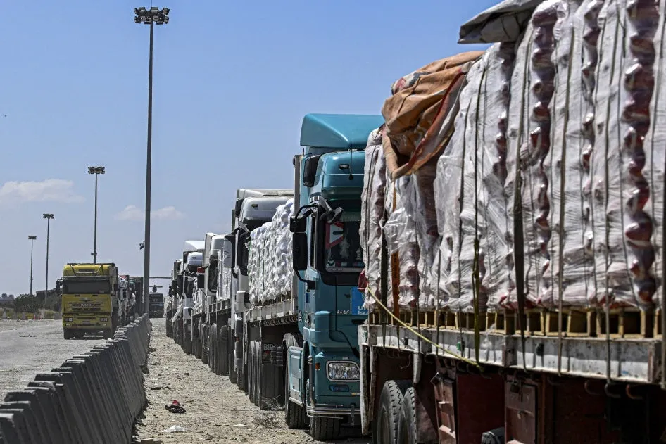 UN Urges Israel to Open More Crossings for Aid Trucks into Gaza as Deliveries Lag Behind Ceasefire Terms