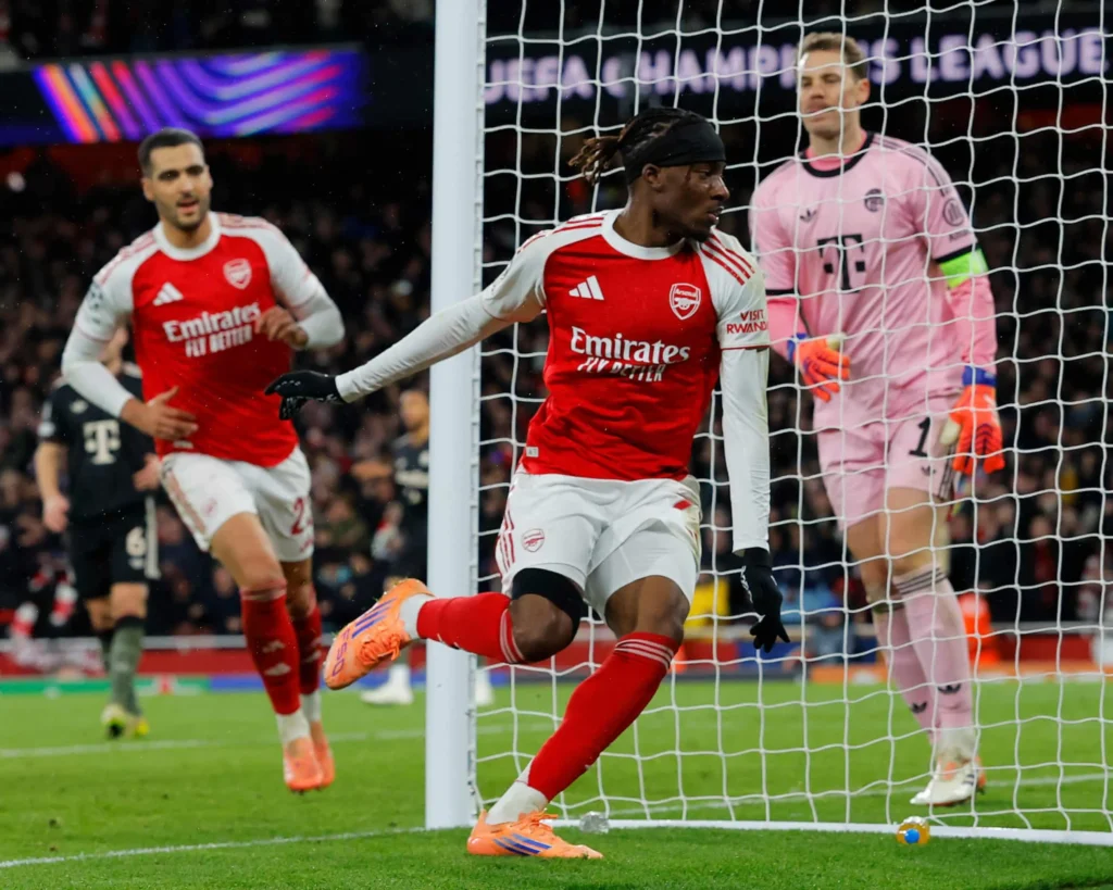 Dominant Arsenal Secures Crucial 3-1 Victory Over Bayern Munich to Maintain Perfect Champions League Record 2 Arsenal vs Bayern Munich 3 1 – UEFA Champions League