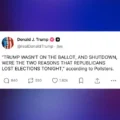 Donald Trump Blames Absence from Ballot and Shutdown for Republican Losses in Key Races