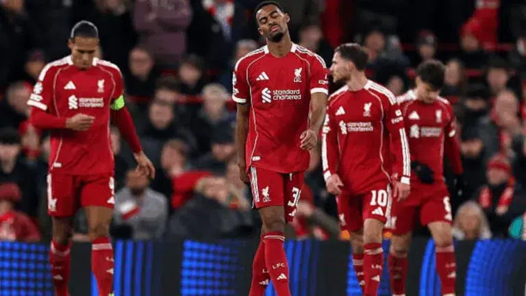 Crisis Deepens for Liverpool After Humiliating 4-1 Champions League Defeat to PSV Eindhoven