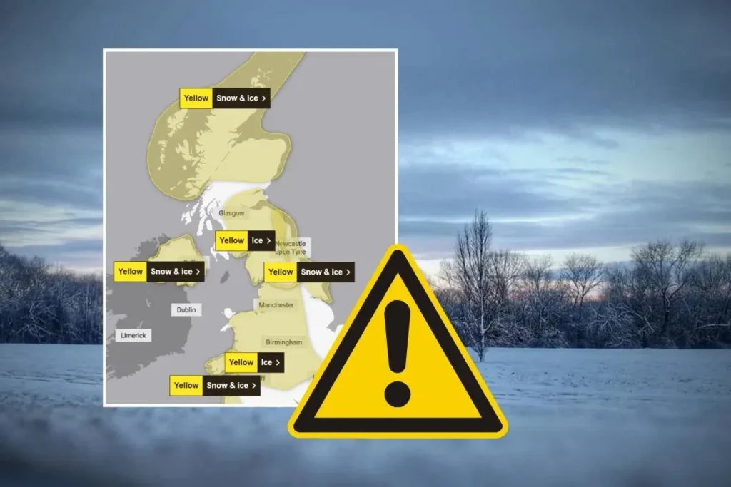 Yellow Weather Warning Issued for Severe Wind Across Northern UK and Ireland Coastlines