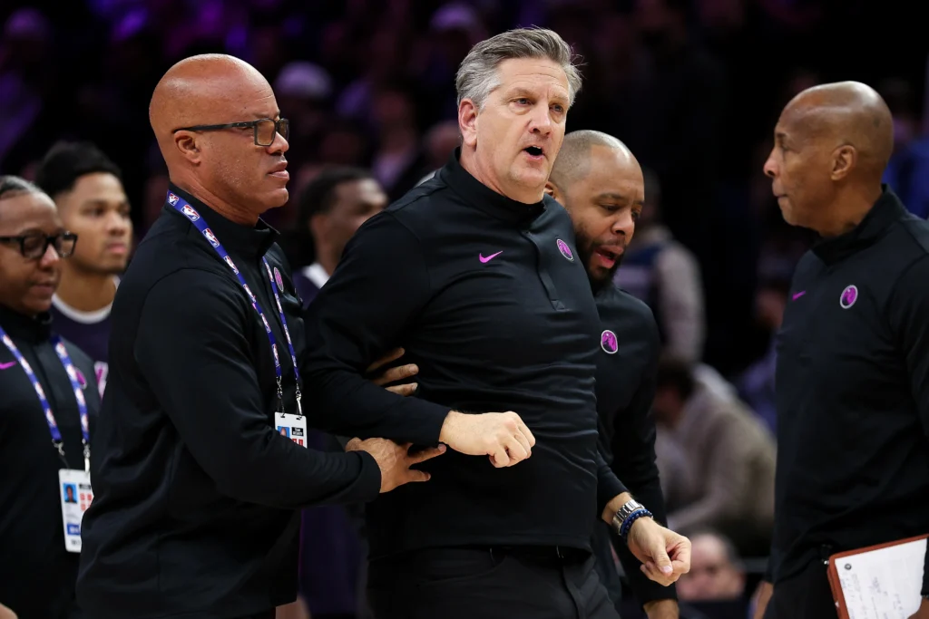 Chris Finch Ejected Early as Minnesota Timberwolves Secure Gritty Victory Against Oklahoma City Thunder 2 Chris Finch Ejected Early as Minnesota Timberwolves Secure Gritty Victory Against Oklahoma City Thunder