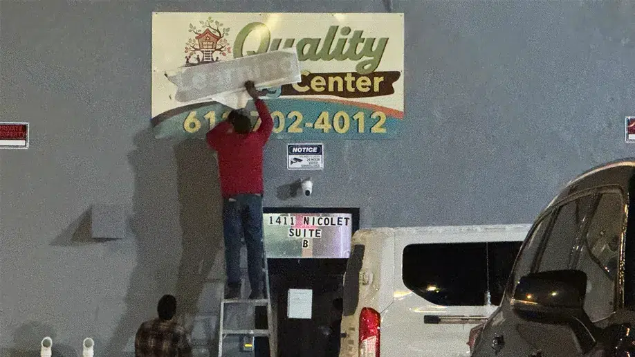 Minneapolis Daycare Quality Learning Center Fixes Misspelled Sign Following Viral Fraud Allegations