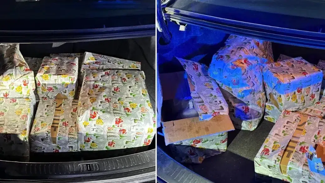 Kentucky Police Seize 55 Pounds of Methamphetamine Disguised as Christmas Presents in Jeffersontown 2 Kentucky Police Seize 55 Pounds of Methamphetamine Disguised as Christmas Presents in Jeffersontown
