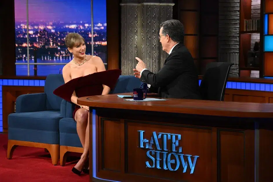 Taylor Swift Reveals Her Top Five Favorite Songs from Her Own Catalog on Colbert 5 Taylor Swift Reveals Her Top Five Favorite Songs from Her Own Catalog on Colbert