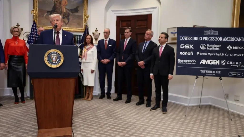 Trump Announces Landmark Drug Pricing Deals With Nine Major Pharmaceutical Companies to Lower US Costs
