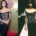 Nina Dobrev Stuns in Vintage Hervé Léger Gown at Nominees Night