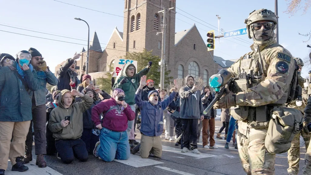 DOJ Investigates Activists for Storming St. Paul Church Service 1 DOJ Investigates Activists for Storming St. Paul Church Service