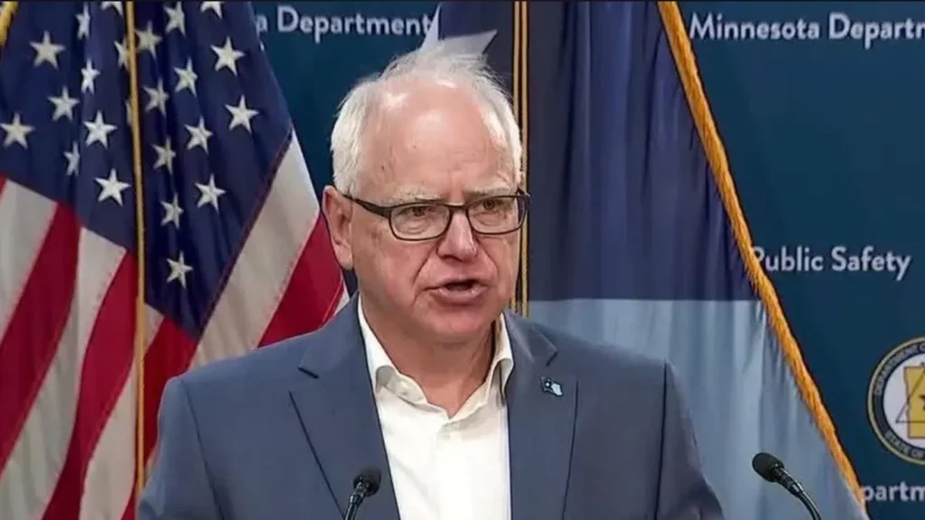 Minnesota Governor Tim Walz Drops Out of 2026 Reelection Race