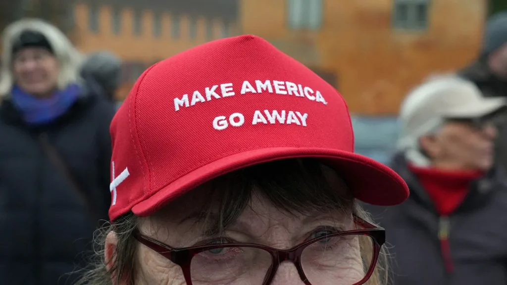 Greenland Protests Erupt With Make America Go Away Slogan