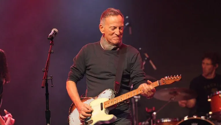 Bruce Springsteen Kicks Off