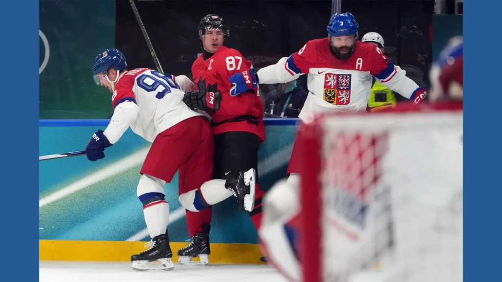 Sidney Crosby Injured in Canada Olympic Quarterfinal 2 Sidney Crosby Injured in Canada Olympic Quarterfinal