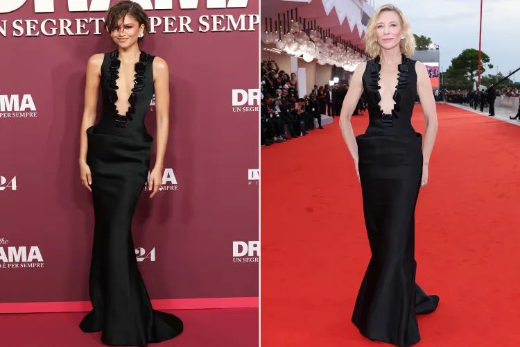 Zendaya Wears Cate Blanchett’s Archival Armani Gown in Rome 11 Zendaya Wears Cate Blanchett’s Archival Armani Gown in Rome