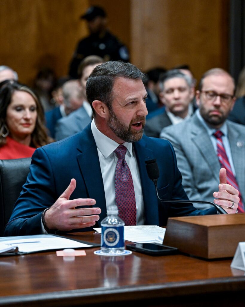 Mullin Shifts to Softer Tone in D.H.S. Confirmation Hearing