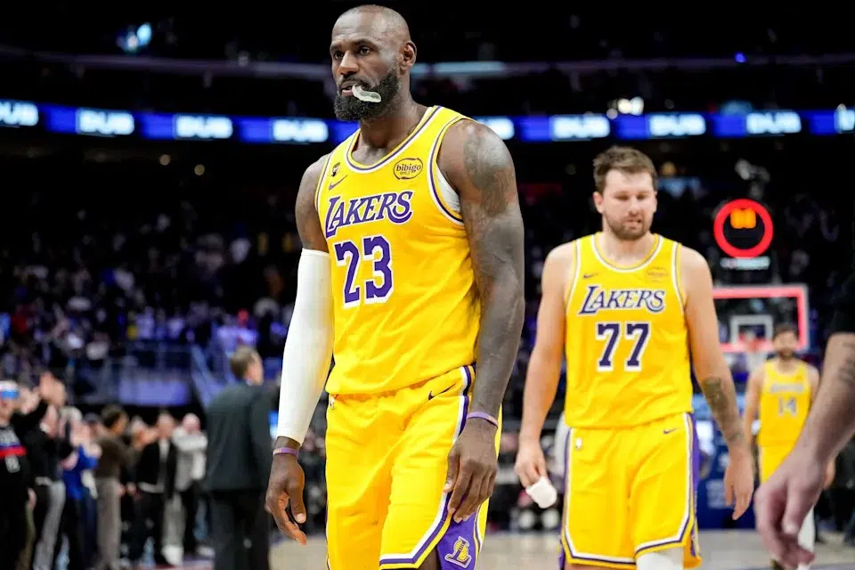 Pistons Snap Lakers' Win Streak Despite 32 From Doncic 2 Pistons Snap Lakers' Win Streak Despite 32 From Doncic