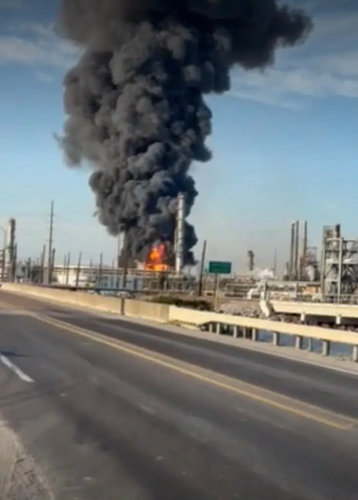 Massive Explosion Rocks Valero Port Arthur Refinery