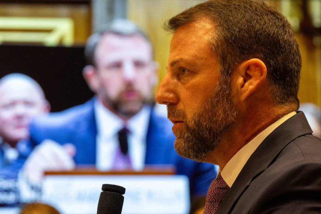 Mullin Shifts to Softer Tone in D.H.S. Confirmation Hearing