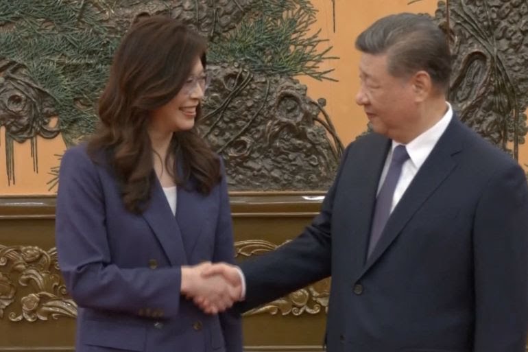 Taiwan Opposition Leader Calls for Reconciliation After Meeting Xi