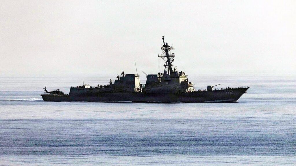 US Destroyer Blocks Iranian Oil Tankers 11 US Destroyer Blocks Iranian Oil Tankers