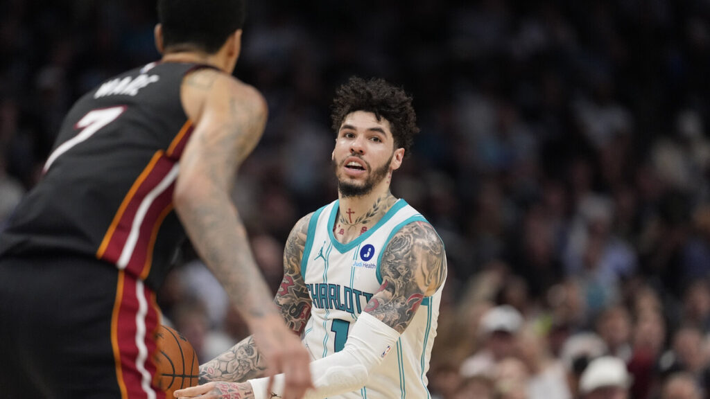 LaMelo Ball Fined $35K for Flagrant Foul on Bam Adebayo 2 1000010544