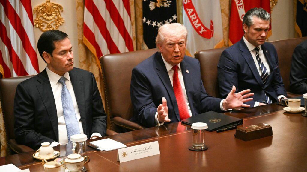 Trump Convenes Situation Room Over Iran Hormuz Crisis