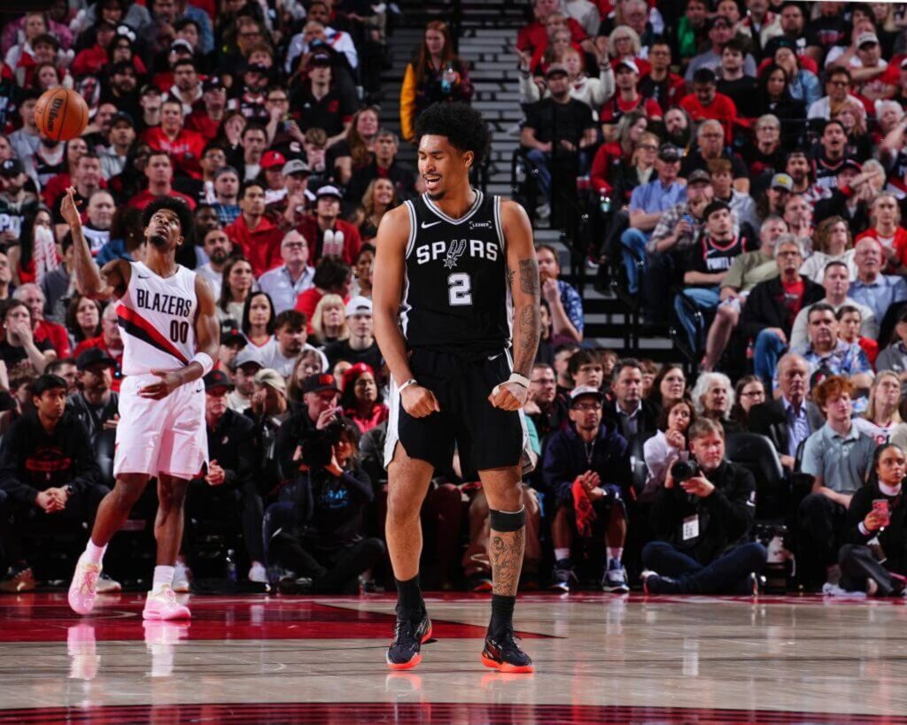 Dylan Harper, Stephon Castle Lead Spurs Past Blazers 1 Dylan Harper, Stephon Castle Lead Spurs Past Blazers