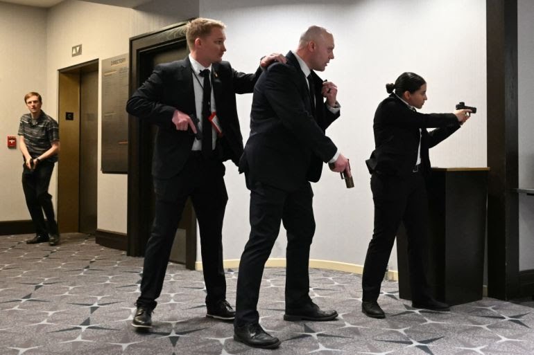 Trump Safe After Shots Fired at Correspondents’ Dinner 2 Trump Safe After Shots Fired at Correspondents’ Dinner
