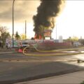Fuel Tanker Fire Shuts Santa Fe Drive in Littleton 4 Fuel Tanker Fire Shuts Santa Fe Drive in Littleton