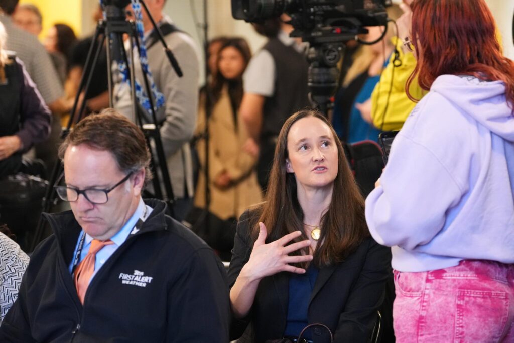 Seattle Mayor Katie Wilson Slammed for Dismissive Wave at Taxpayers 1 Seattle Mayor Katie Wilson Slammed for Dismissive Wave at Taxpayers