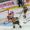 Barbashev’s Late Strike Lifts Golden Knights Over Ducks in Game 1