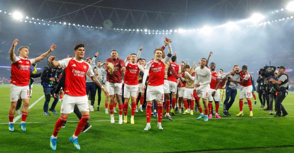 Saka Fires Arsenal to First Champions League Final Since 2006