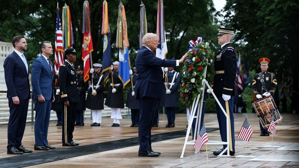 Trump Honors Fallen Heroes at Arlington Memorial Day Service 18 Trump Honors Fallen Heroes at Arlington Memorial Day Service