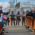 Police and Protesters Clash at NJ Detention Center 4 Police and Protesters Clash at NJ Detention Center