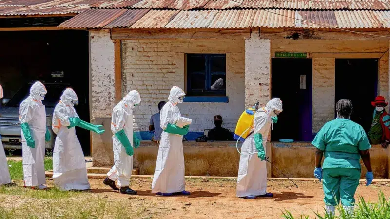 Police Fire Warning Shots in DR Congo After Clash Over Ebola Burial Protests 6 Police Fire Warning Shots in DR Congo After Clash Over Ebola Burial Protests
