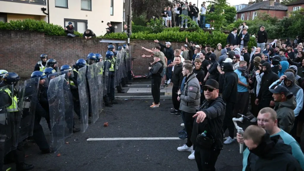Violent Clashes Erupt at Southampton Protest Following Henry Nowak Murder