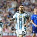 Messi comes off the bench to score in Argentina’s final World Cup warm-up
