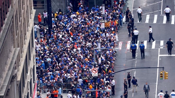 Knicks Celebrate Historic NBA Title Parade