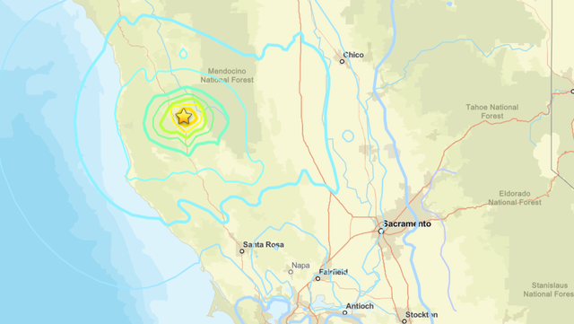 Magnitude 5.6 Earthquake Strikes Northern California